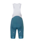 RIVANELLE Pantaloni scurți de ciclism cu bretele - ACTIVE ELITE - verde/alb