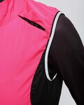 RIVANELLE Vestă de ciclism - WIND/RAIN LADY - roz