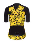 RIVANELLE Tricou de ciclism cu mânecă scurtă - CHEETAH II - galben/negru