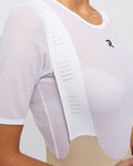 RIVANELLE Tricou de ciclism cu mânecă scurtă - BASELAYER - alb