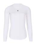 RIVANELLE Tricou de ciclism cu mânecă lungă - WINTER BASE LAYER - alb