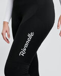 RIVANELLE Pantaloni de ciclism lungi cu bretele - CONTROL - negru