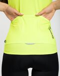 RIVANELLE Tricoul de ciclism fără mâneci - PURE - galben