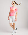 RIVANELLE Tricou de ciclism cu mânecă scurtă - COSMA - portocaliu/roz