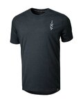 IXS Tricou de ciclism cu mânecă scurtă - FLOW 1.0 TECH TEE - negru