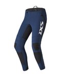IXS Pantaloni de ciclism lungi fără bretele - TRIGGER 1.0 KIDS - albastru