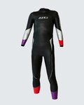 ZONE3 Salopetă de ciclism - ADVENTURE WETSUIT  - negru