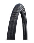 SCHWALBE anvelopă - BIG APPLE 28x2.15 (55-622) PERF RACE GUARD  - negru