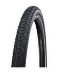 SCHWALBE anvelopă - MARATHON E-PLUS 28x2.15 (55-622) TWIN SKIN SMART DUAL GUARD - negru