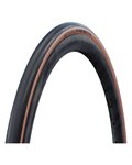 SCHWALBE anvelopă - ONE 700x28C RACEGUARD 67EPI - negru/maro