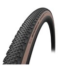 MICHELIN anvelopă - POWER GRAVEL TLE - negru/maro