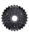 SHIMANO caseta - CASSETTE HG200 7 12-28 - negru