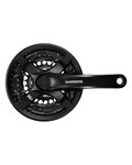 SHIMANO angrenaje și foi angrenaj - TOURNEY TY501 170mm 42/34/24 - negru