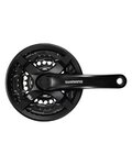SHIMANO angrenaje și foi angrenaj - TOURNEY TY501 170mm 48/38/28 - negru