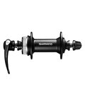 SHIMANO hub-ul frontal - ALIVIO HB-M4050 - negru
