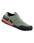 SHIMANO Pantofi de ciclism - SH-GE500 - verde deschis