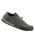 SHIMANO Pantofi de ciclism - SH-GF400 - verde