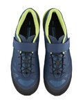 SHIMANO Pantofi de ciclism - SH-MT502 - galben/albastru
