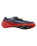 SHIMANO Pantofi de ciclism - SH-RC702 - roșu/albastru