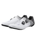 SHIMANO Pantofi de ciclism - SH-RC702 - alb