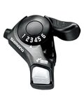 SHIMANO maneta schimbatorului - TX30 RIGHT 6 - negru