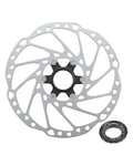 SHIMANO disc de frână - DEORE RT64 203mm - argintiu