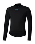 SHIMANO Tricou de ciclism cu mânecă lungă - BEAUFORT LONG  - negru