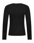 SHIMANO Tricou de ciclism cu mânecă lungă - VERTEX LONG - negru