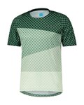 SHIMANO Tricou de ciclism cu mânecă scurtă - FUJIMI - verde