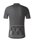 SHIMANO Tricou de ciclism cu mânecă scurtă - AEROLITE - gri
