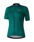 SHIMANO Tricou de ciclism cu mânecă scurtă - MIZUKI - verde