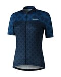 SHIMANO Tricou de ciclism cu mânecă scurtă - MIZUKI - albastru