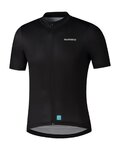 SHIMANO Tricou de ciclism cu mânecă scurtă - ELEMENT - negru