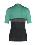 SHIMANO Tricou de ciclism cu mânecă scurtă - SUMIRE - verde/gri