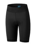 SHIMANO Pantaloni scurți de ciclism fără bretele - MIZUKI - negru
