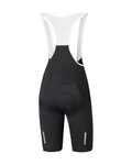 SHIMANO Pantaloni scurți de ciclism cu bretele - KODAMA - negru