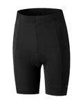 SHIMANO Pantaloni scurți de ciclism fără bretele - INIZIO - negru