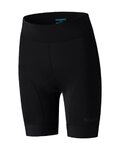 SHIMANO Pantaloni scurți de ciclism fără bretele - SUMIRE - negru