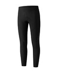 SHIMANO Pantaloni de ciclism lungi fără bretele - VERTEX CYC - negru