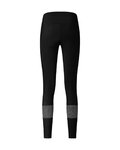 SHIMANO Pantaloni de ciclism lungi fără bretele - KAEDE - negru
