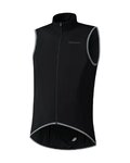 SHIMANO Vestă de ciclism - BEAUFORT WARM - negru