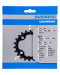 SHIMANO foaie - SLX M660 22 - negru