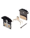 SHIMANO plăcuțe de frână - BRAKE PADS J04C - argintiu/negru