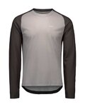 POC Tricou de ciclism cu mânecă lungă de vară - MOTION AIR L/S - gri