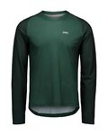 POC Tricou de ciclism cu mânecă lungă de vară - MOTION AIR L/S - verde