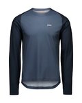 POC Tricou de ciclism cu mânecă lungă de vară - MOTION AIR L/S - albastru