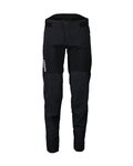 POC Pantaloni de ciclism lungi fără bretele - ARDOUR ALL-WEATHER - negru