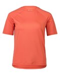 POC Tricou de ciclism cu mânecă scurtă - REFORM ENDURO LIGHT TEE - roșu