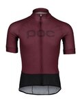 POC Tricou de ciclism cu mânecă scurtă - ESSENTIAL ROAD LOGO - roșu