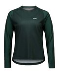 POC Tricou de ciclism cu mânecă lungă de vară - MOTION AIR L/S - verde